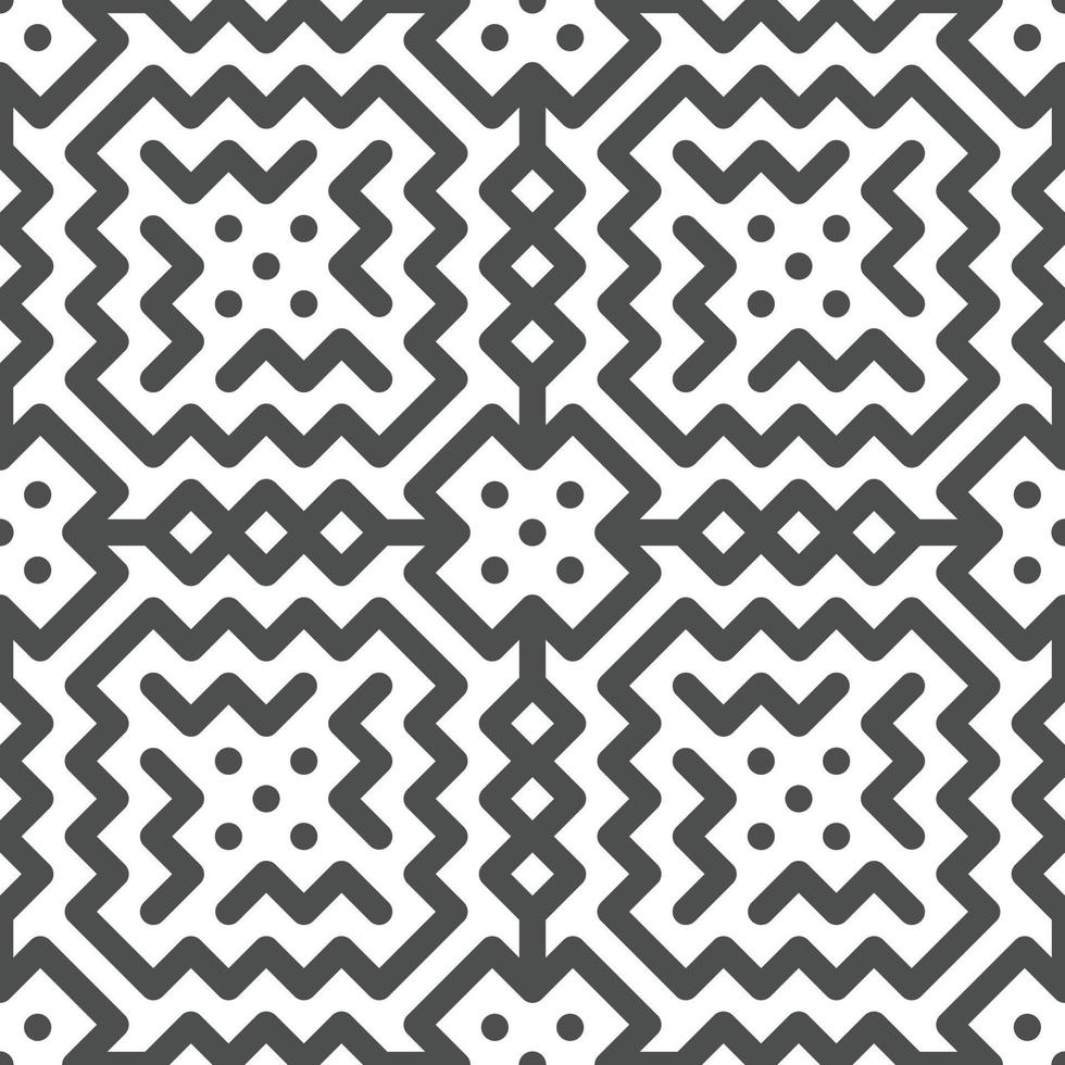 Abstract seamless geometric shape lines pattern vector