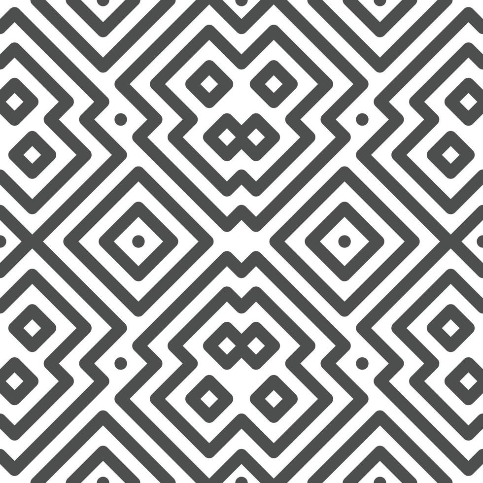 Abstract seamless geometric shape lines pattern vector