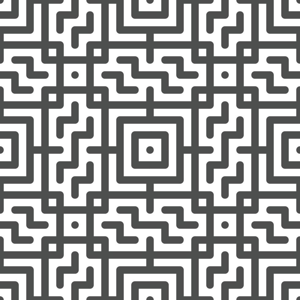 Abstract seamless geometric shape lines pattern 10 vector