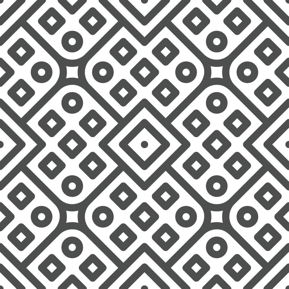 Abstract seamless geometric shape lines pattern vector