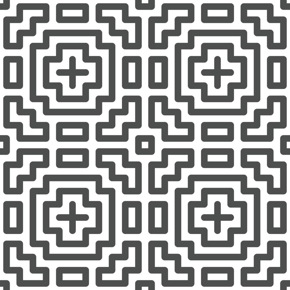 Abstract seamless geometric shape lines pattern vector