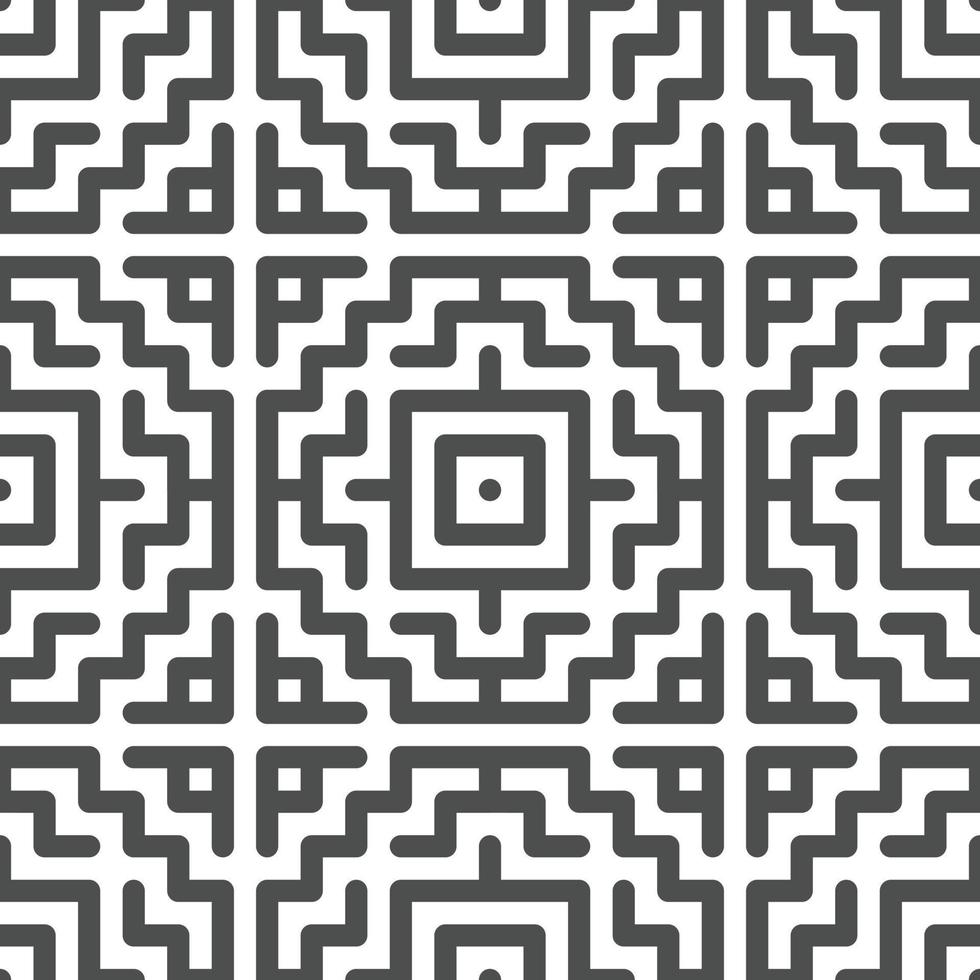 Abstract seamless geometric shape lines pattern vector