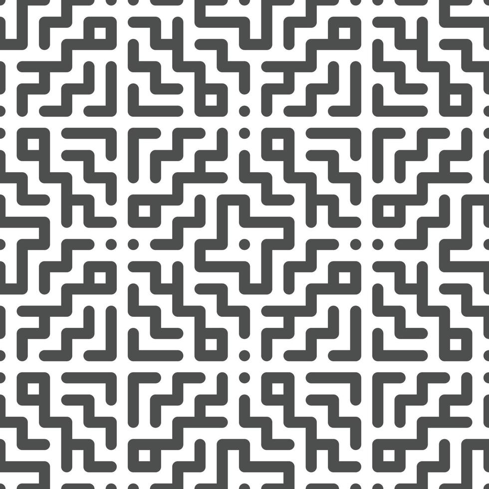 Abstract seamless geometric shape lines pattern vector