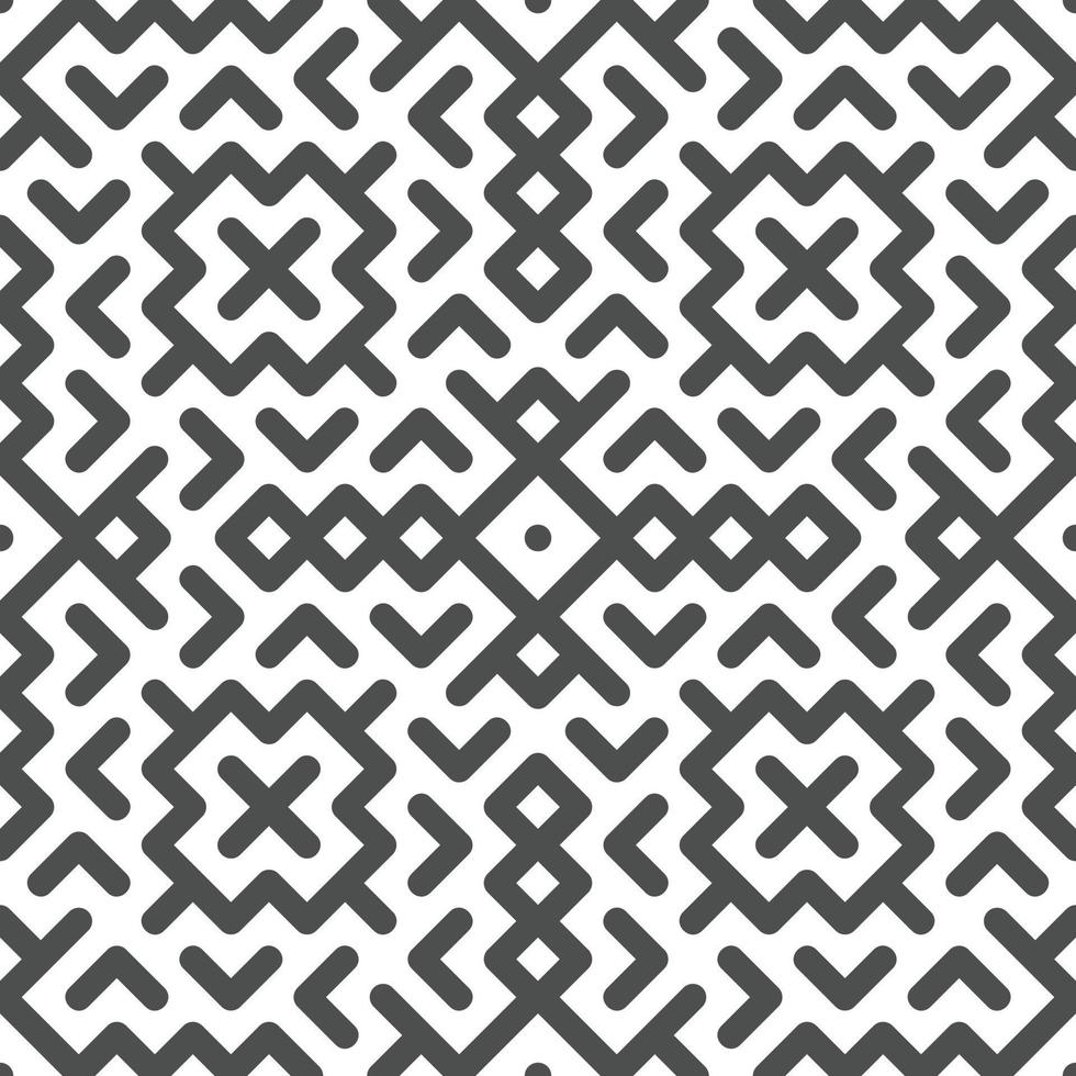 Abstract seamless geometric shape lines pattern vector
