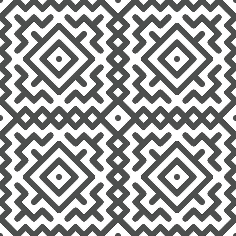 Abstract seamless geometric shape lines pattern vector