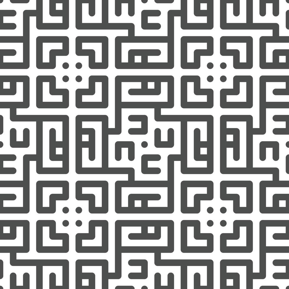 Abstract seamless geometric shape lines pattern vector