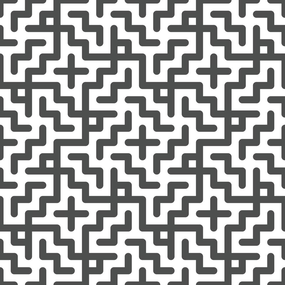 Abstract seamless geometric shape lines pattern vector