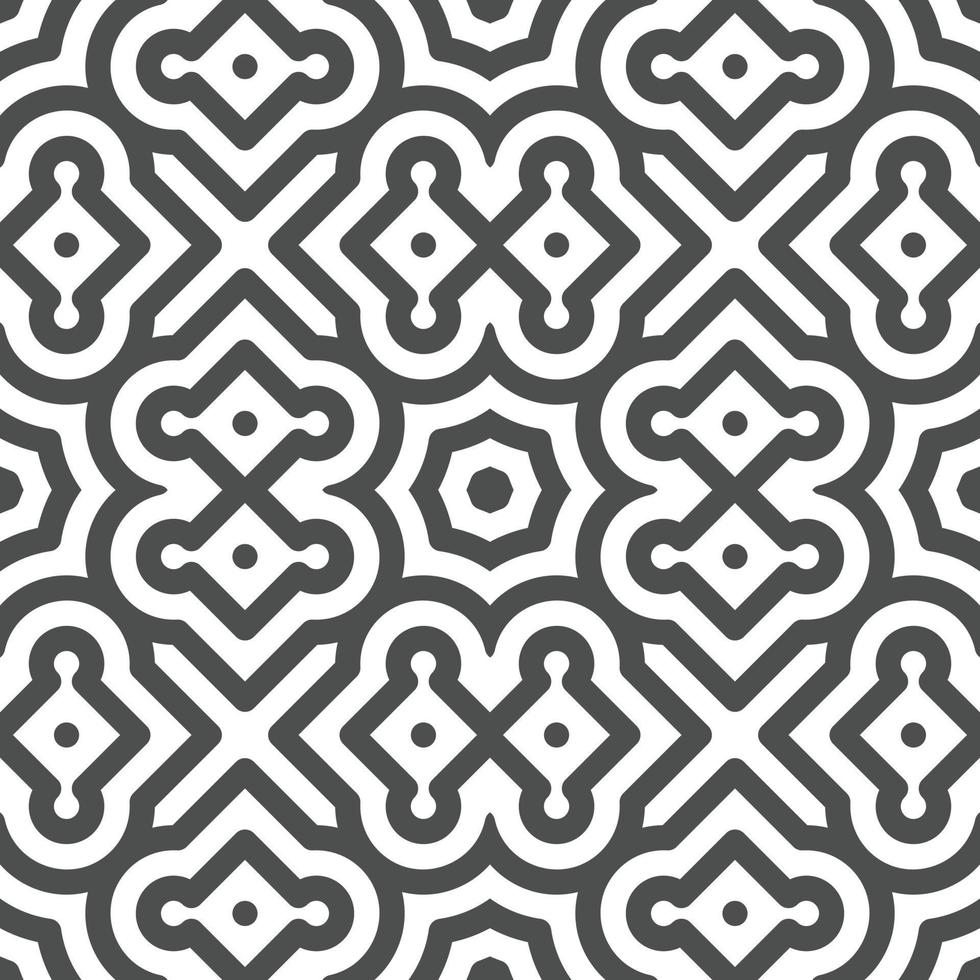 Abstract seamless geometric shape lines pattern vector