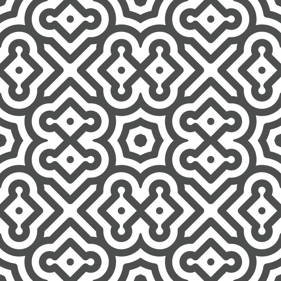 Abstract seamless geometric shape lines pattern vector