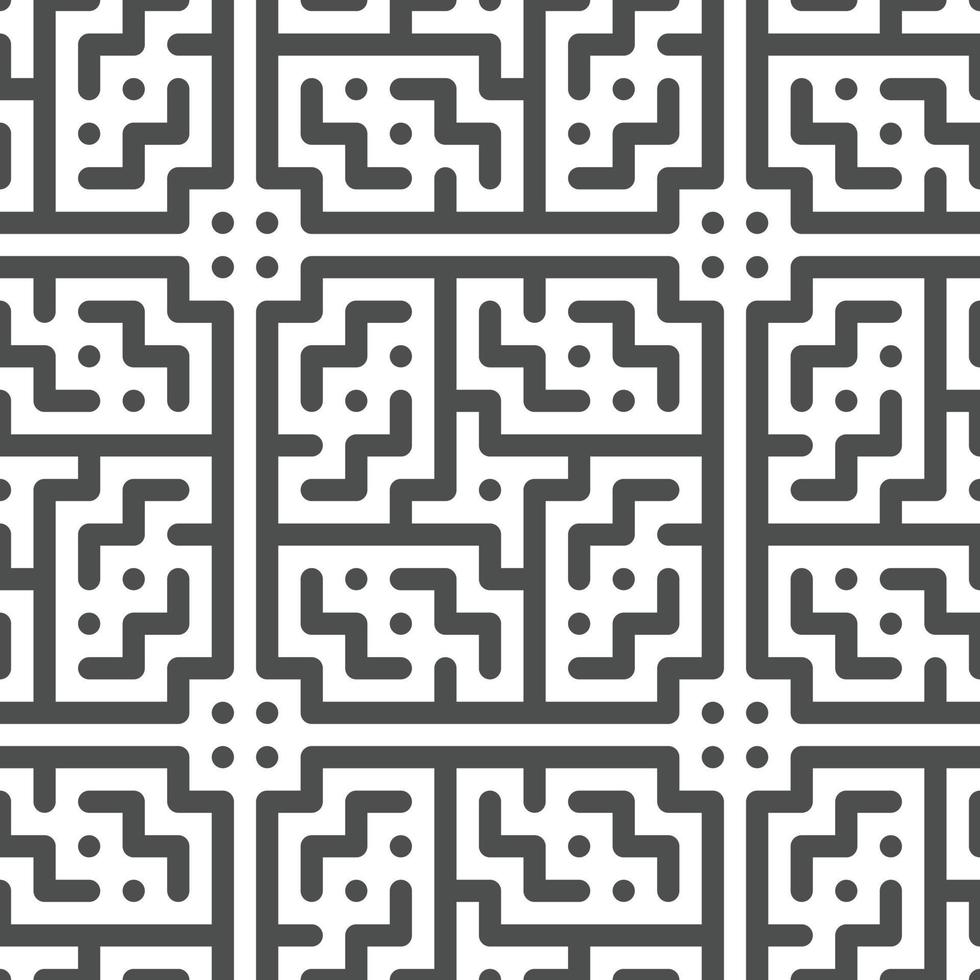 Abstract seamless geometric shape lines pattern vector