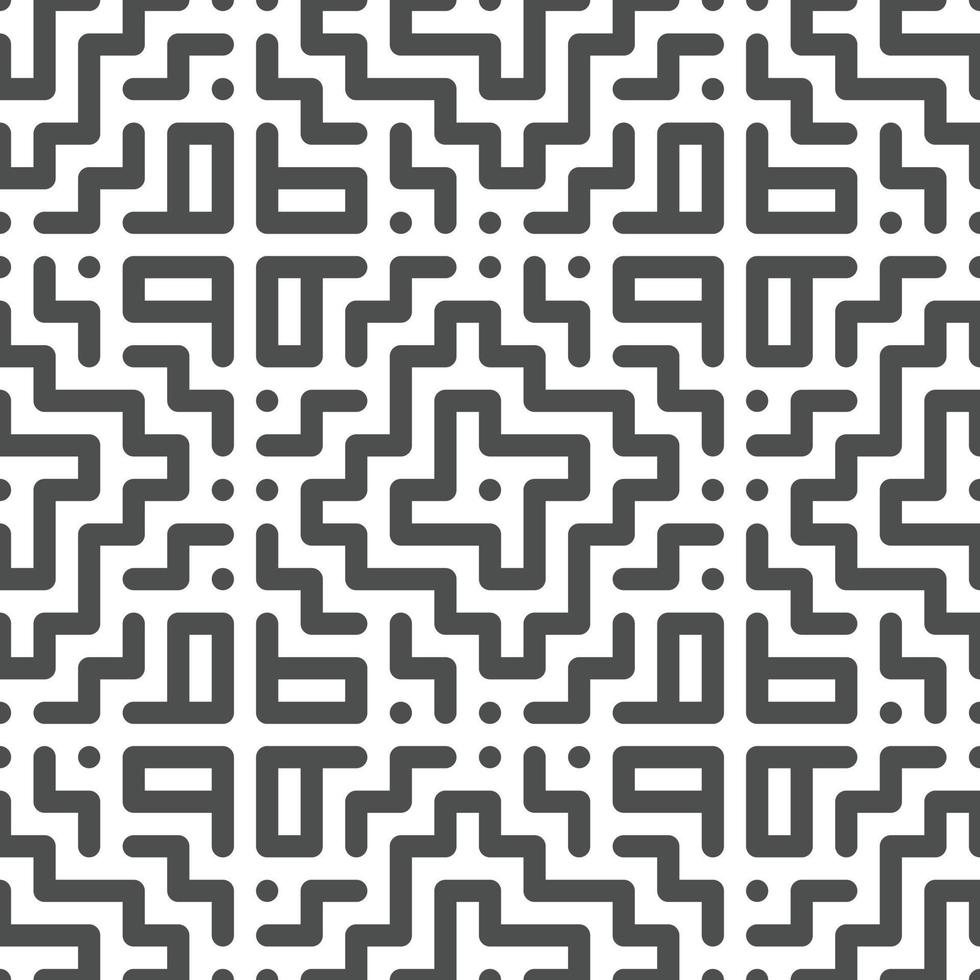 Abstract seamless geometric shape lines pattern vector
