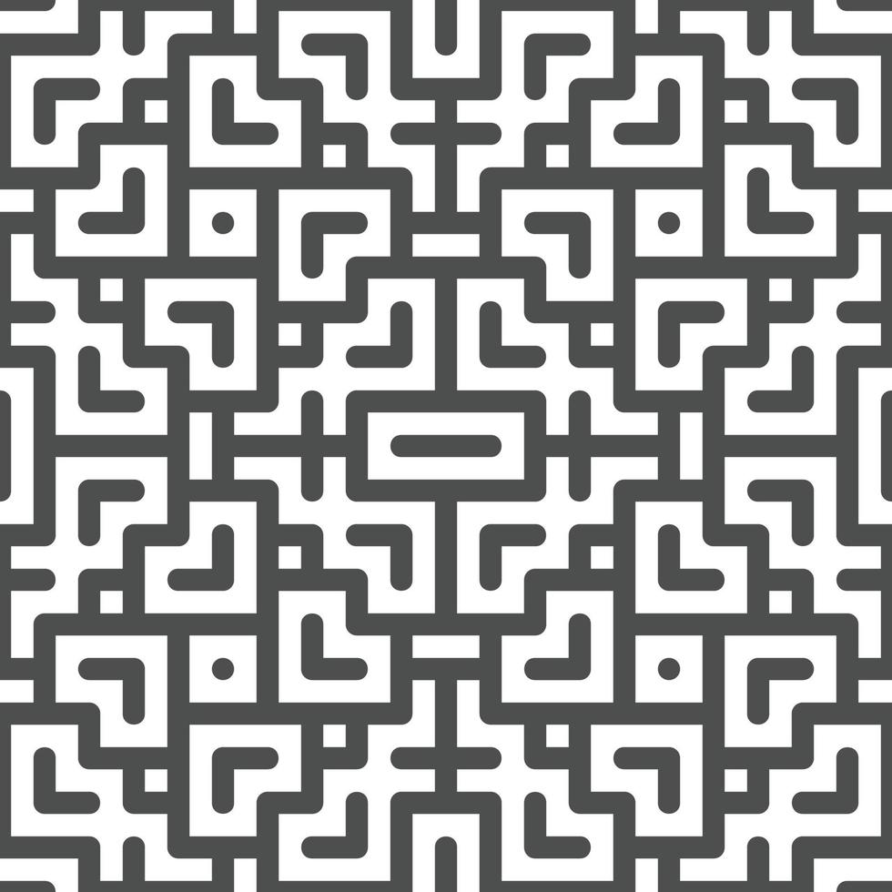 Abstract seamless geometric shape lines pattern vector