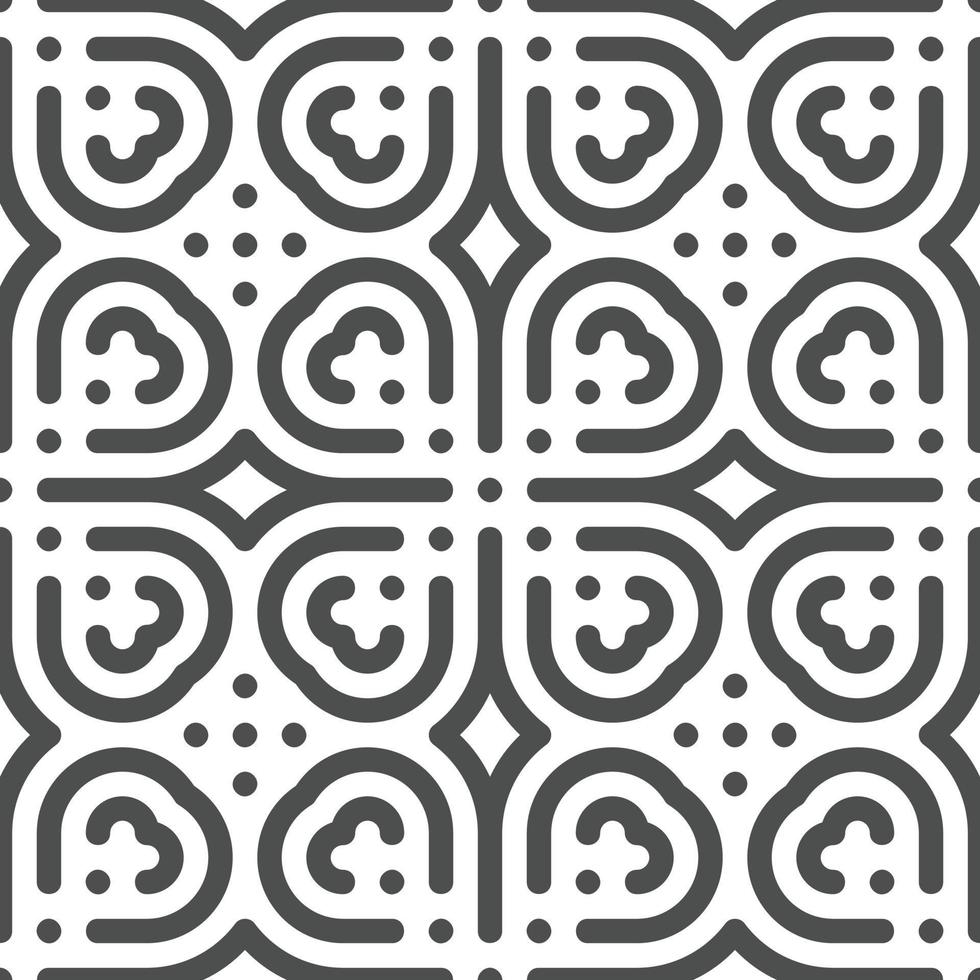 Abstract seamless geometric shape lines pattern vector