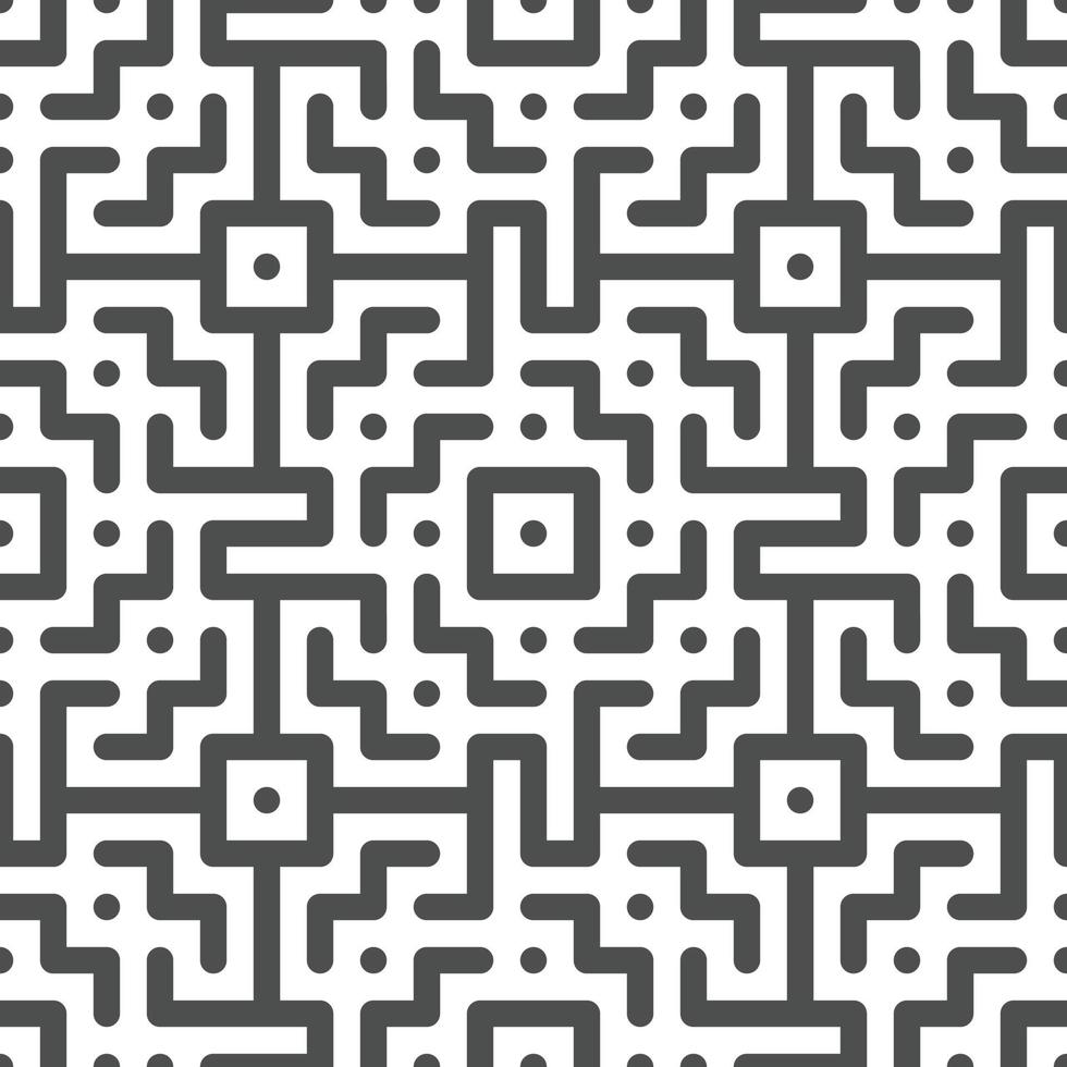 Abstract seamless geometric shape lines pattern vector