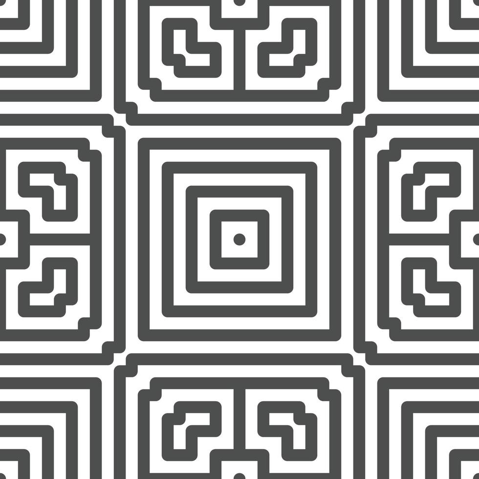 Abstract seamless geometric shape lines pattern vector