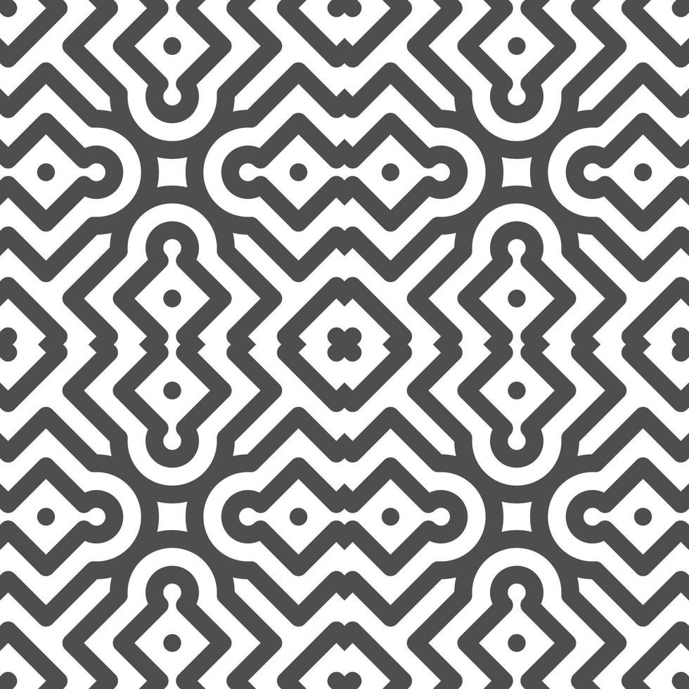 Abstract seamless geometric shape lines pattern vector
