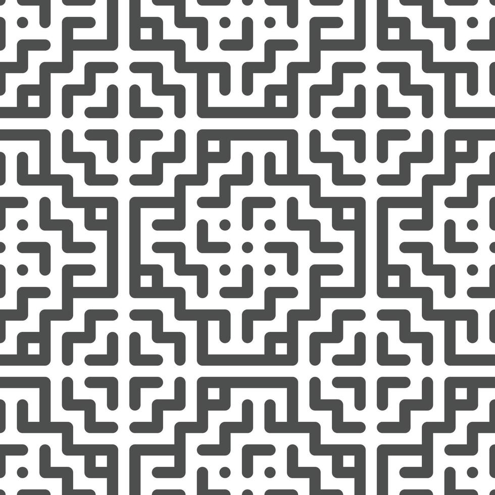 Abstract seamless geometric shape lines pattern vector