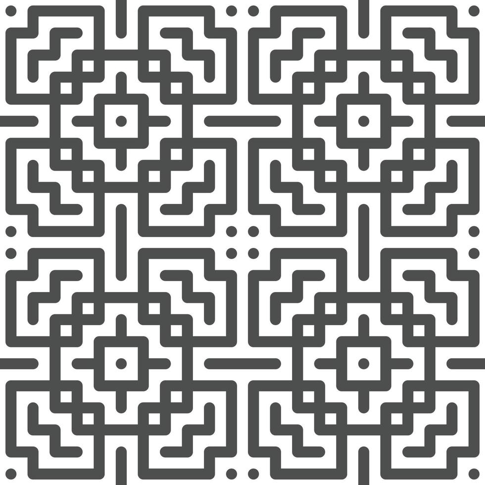 Abstract seamless geometric shape lines pattern vector