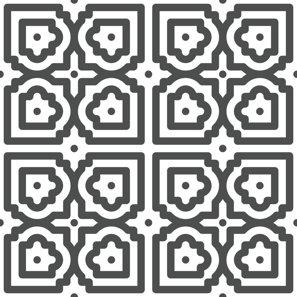 Abstract seamless geometric shape lines pattern vector