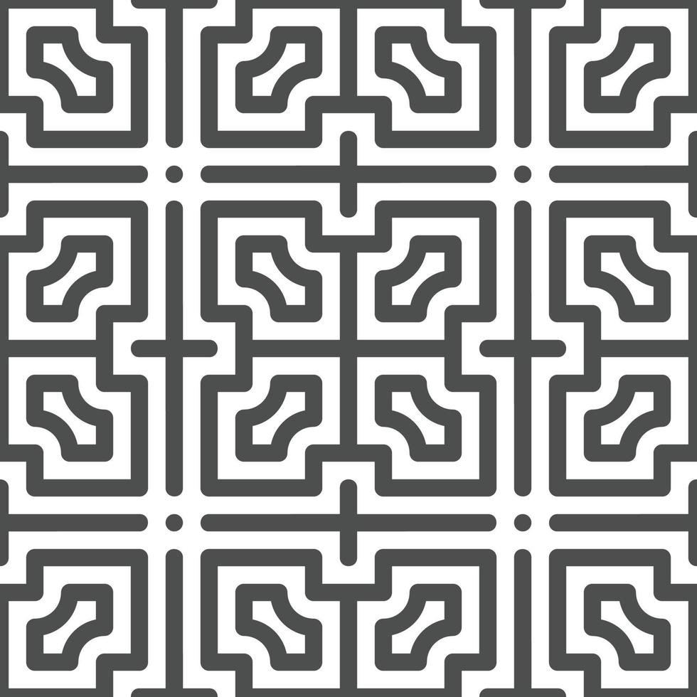 Abstract seamless geometric shape lines pattern vector