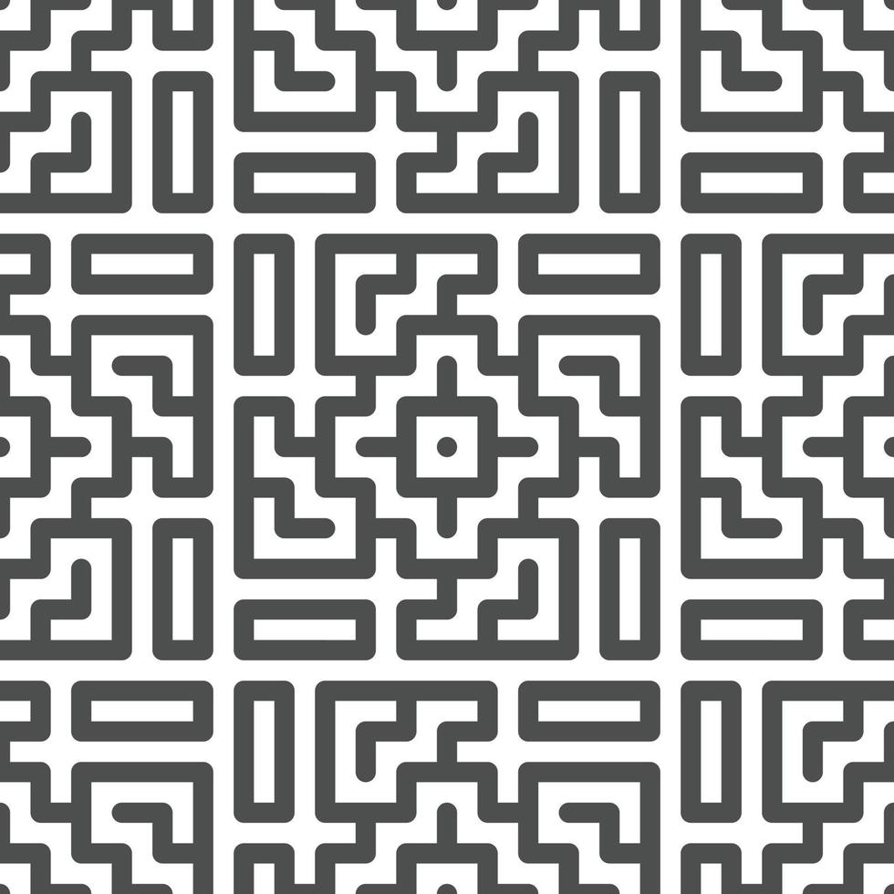 Abstract seamless geometric shape lines pattern vector