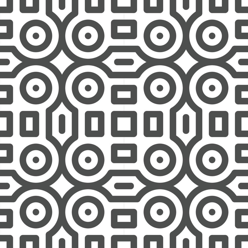Abstract seamless geometric shape lines pattern vector