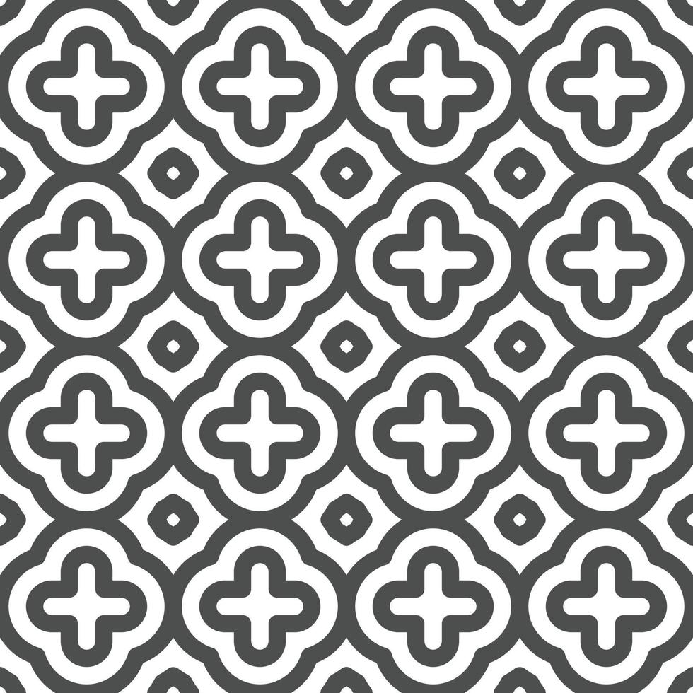 Abstract seamless geometric shape lines pattern vector