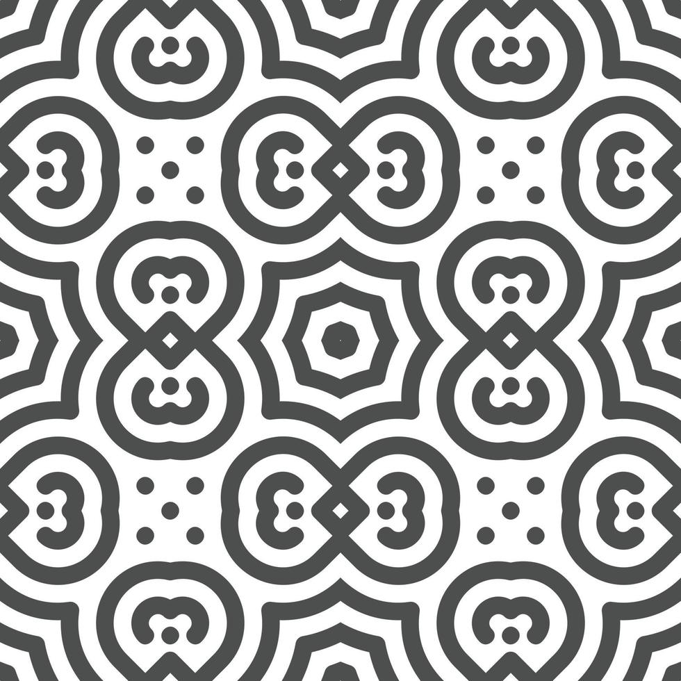 Abstract seamless geometric shape lines pattern vector