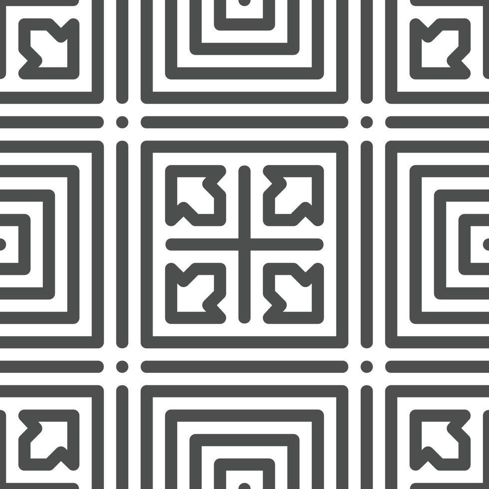 Abstract seamless geometric shape lines pattern vector
