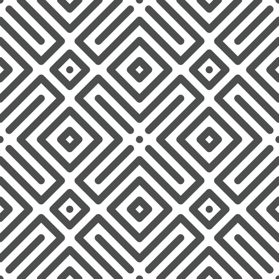 Abstract seamless geometric shape lines pattern vector