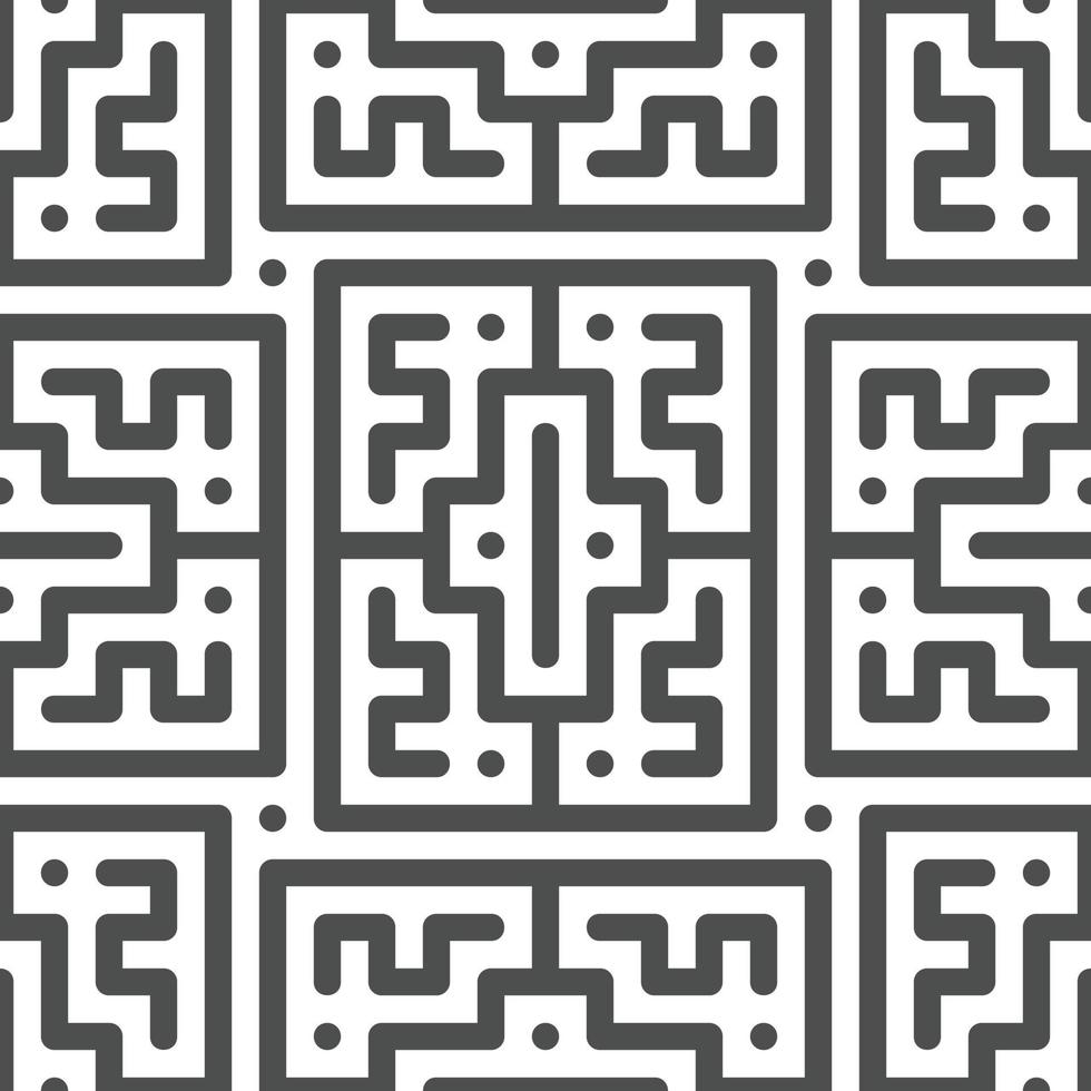Abstract seamless geometric shape lines pattern vector