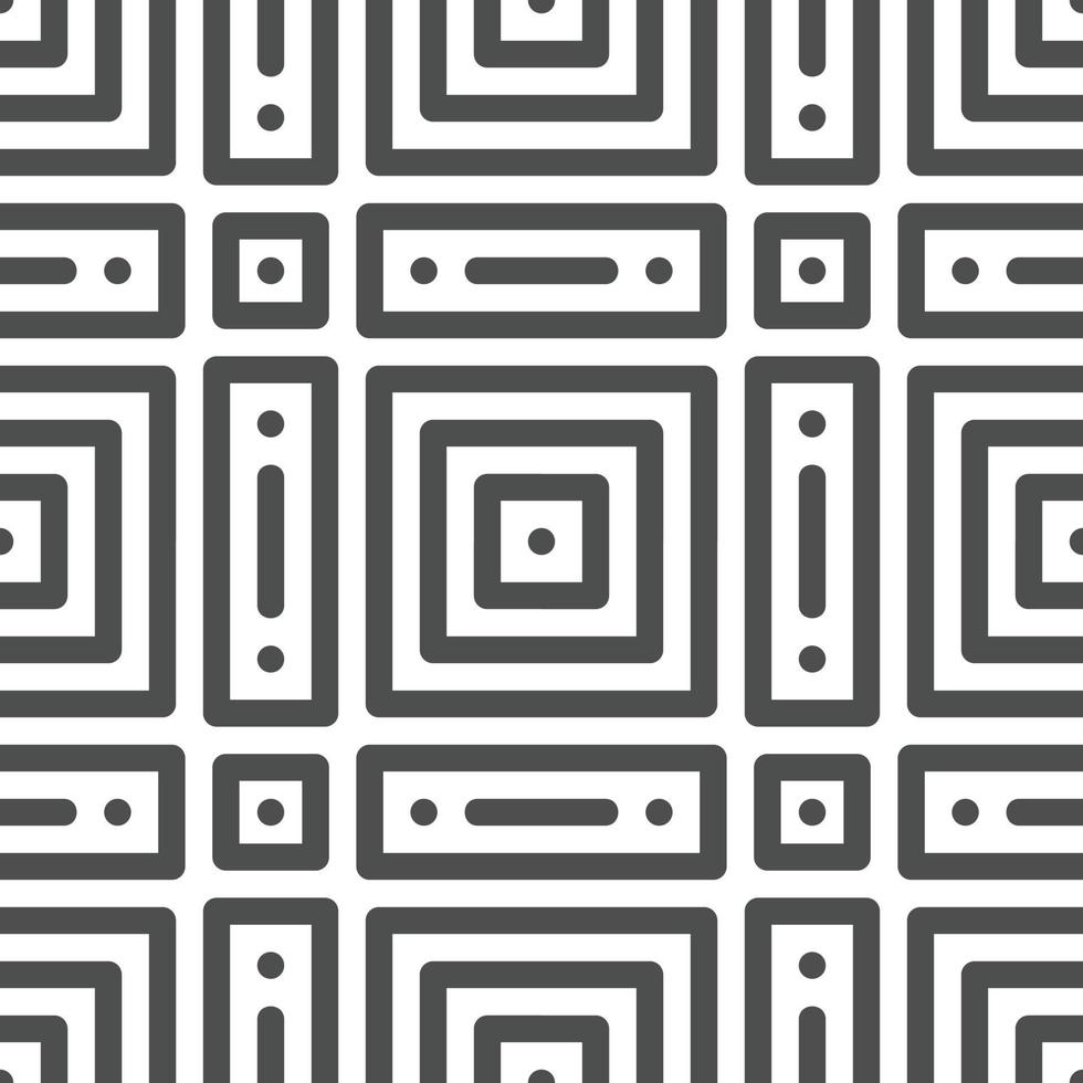 Abstract seamless geometric shape lines pattern vector