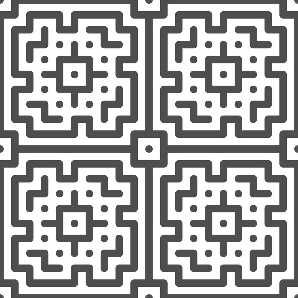 Abstract seamless geometric shape lines pattern vector