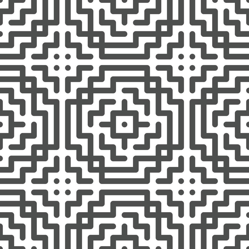 Abstract seamless geometric shape lines pattern vector