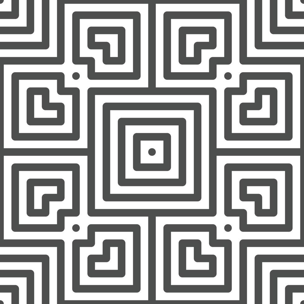 Abstract seamless geometric shape lines pattern vector