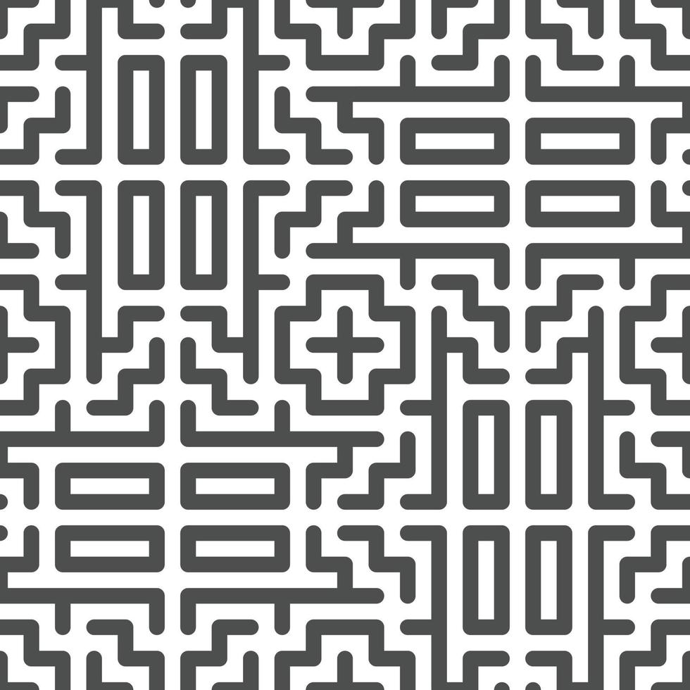 Abstract seamless geometric shape lines pattern vector