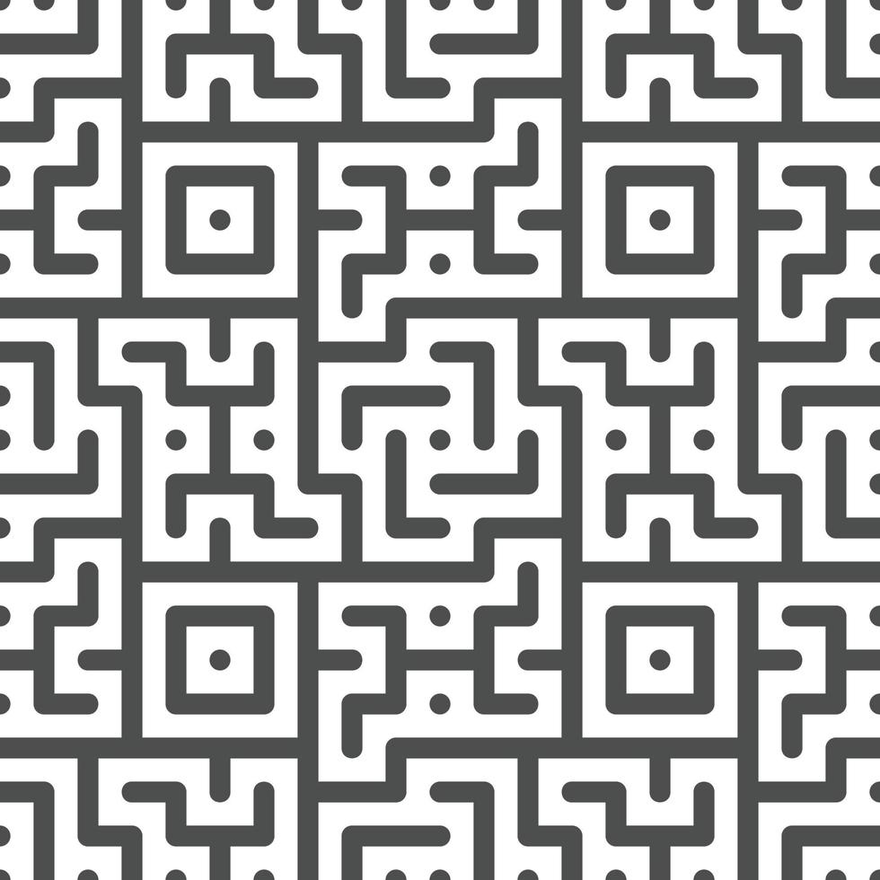 Abstract seamless geometric shape lines pattern vector