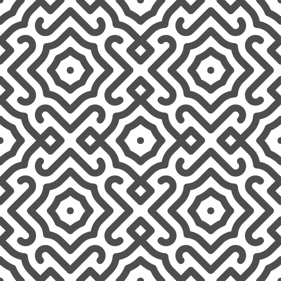 Abstract seamless geometric shape lines pattern vector