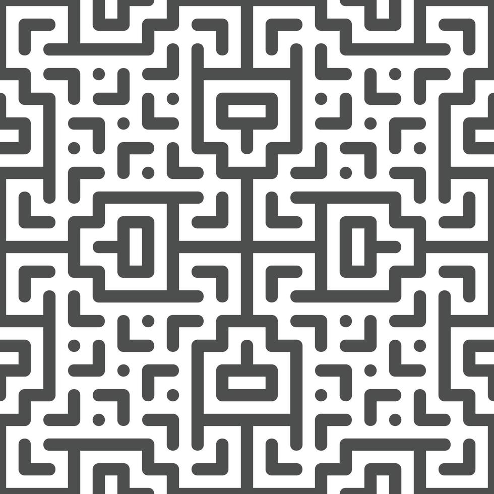 Abstract seamless geometric shape lines pattern 10 vector