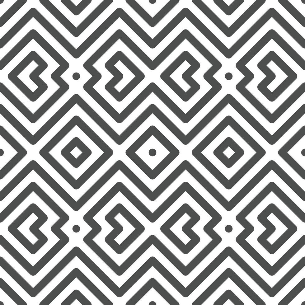 Abstract seamless geometric shape lines pattern vector