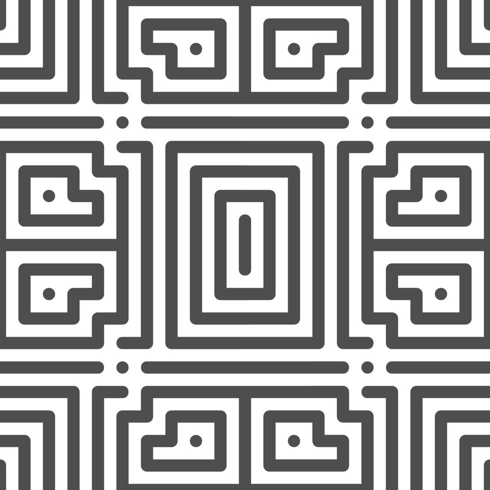 Abstract seamless geometric shape lines pattern vector