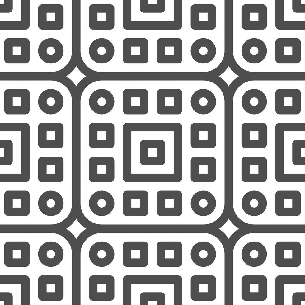 Abstract seamless geometric shape lines pattern vector