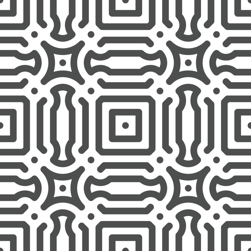Abstract seamless geometric shape lines pattern vector