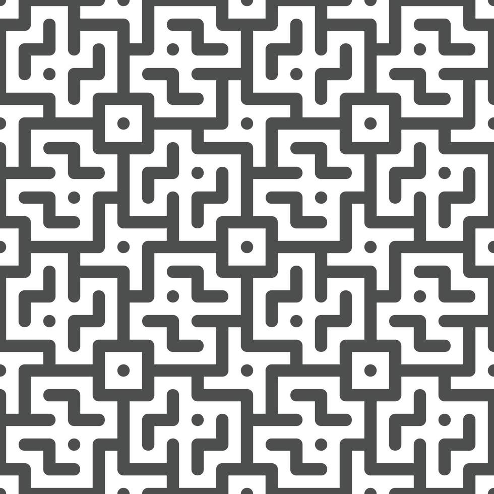 Abstract seamless geometric shape lines pattern vector