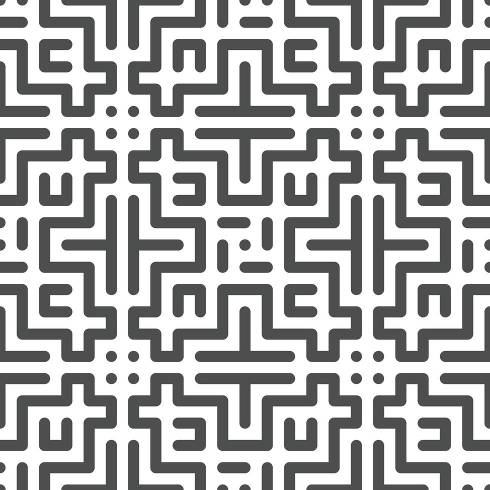 Abstract seamless geometric shape lines pattern vector