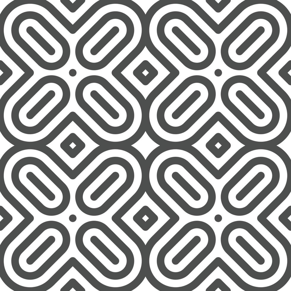 Abstract seamless geometric shape lines pattern vector