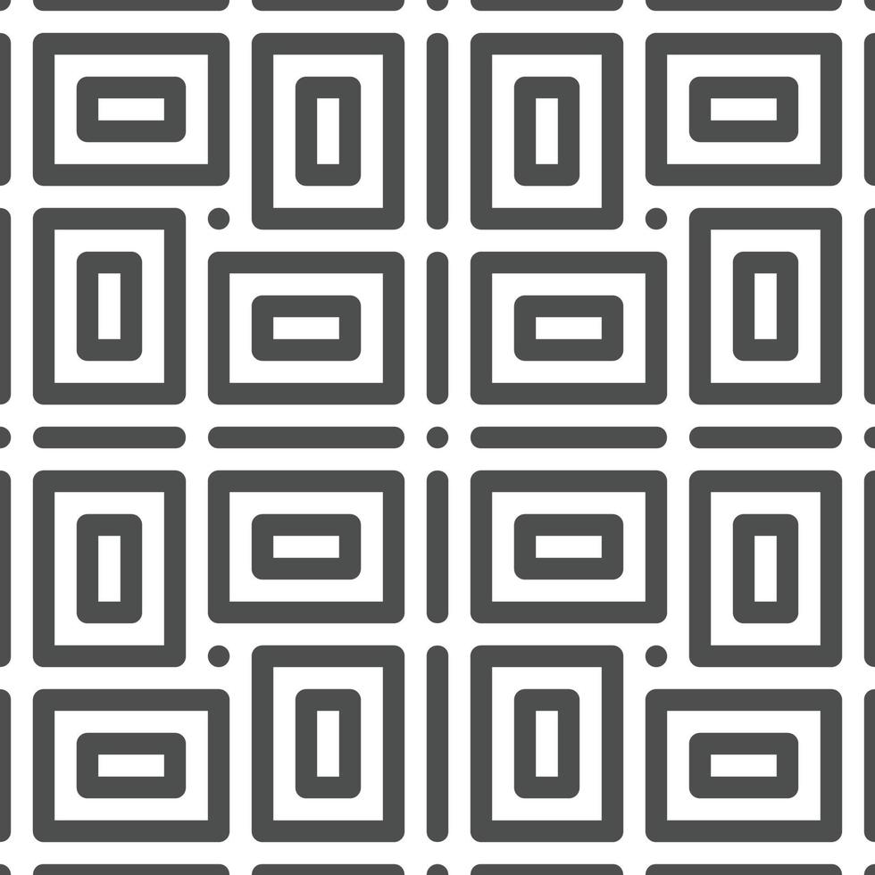 Abstract seamless geometric shape lines pattern vector