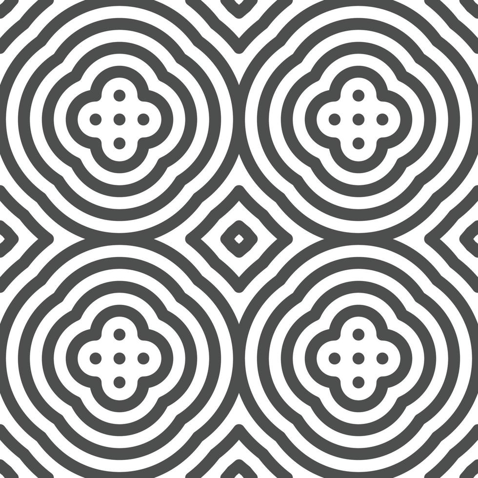 Abstract seamless geometric shape lines pattern vector