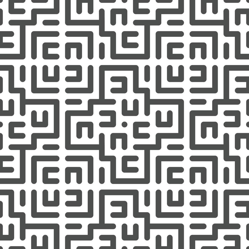 Abstract seamless geometric shape lines pattern vector
