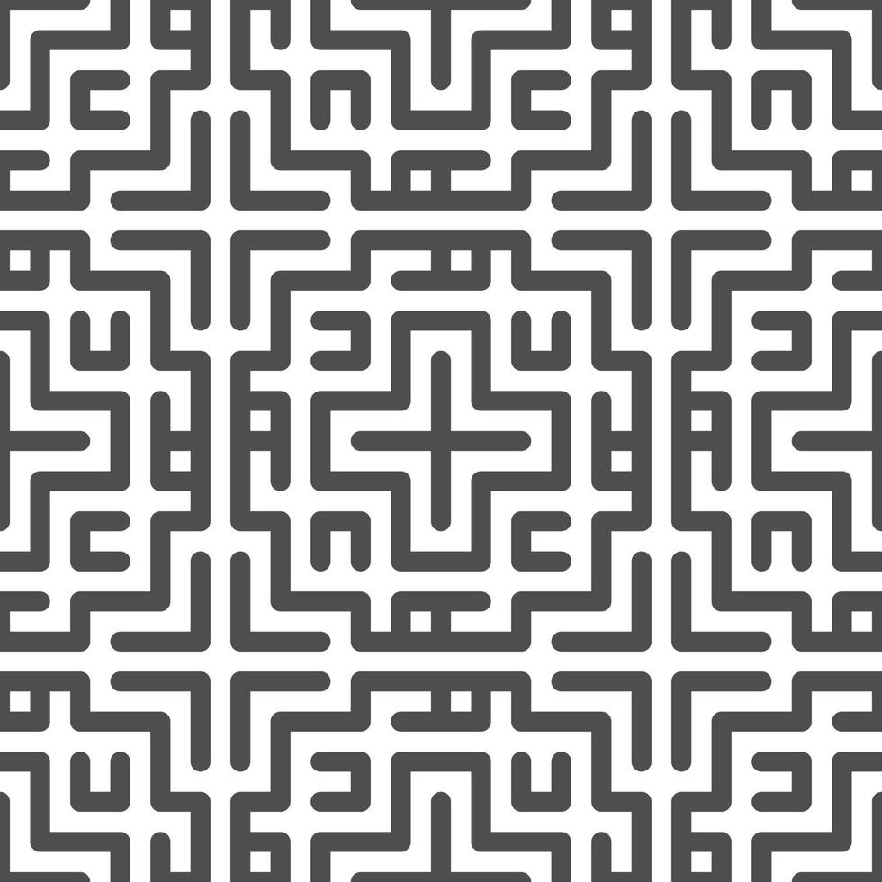 Abstract seamless geometric shape lines pattern vector